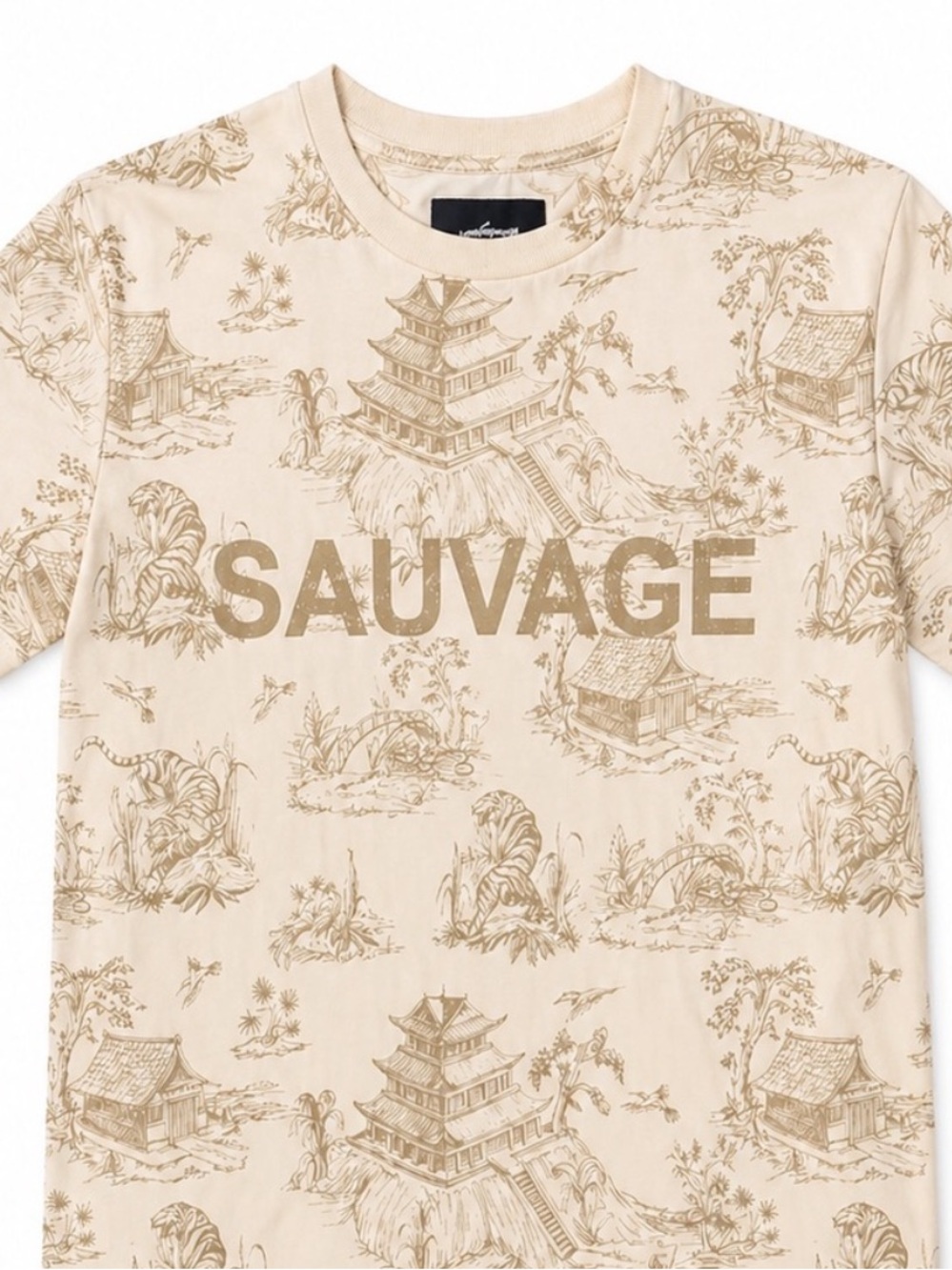 ELLE AND EMM SAUVAGE JUNGLE TOILE T SHIRT NEW